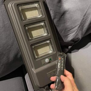 Sunbright 120watts Solar Post Lamp with Motion Sensor
