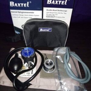 BAXTEL Sphygmomanometer with Double-Head Stethoscope