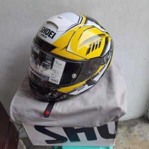 Shoei R1 Kenny Robert Yellow helmet X14