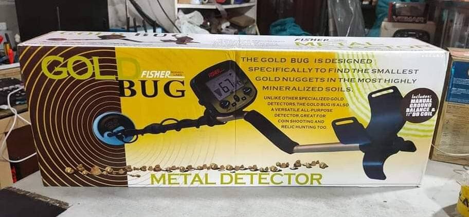 USA Brand Fisher Gold Bug Pro Professional Underground Metal Detector High Sensitivity Under Ground Gold Silver Detector Metal Finder Jewelry Digger