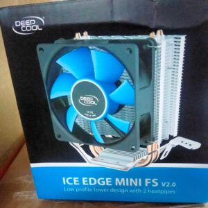 DEEP COOL ICE EDGE MINI FS v2.0 2 Heat Pipe Tower 3pin CPU Cooler radiator cpu fan support intel amd Free Thermal paste