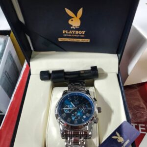PLAYBOY Swiss Certified Quartz Watch For Men