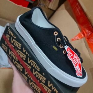 Vans black bone shoes for men