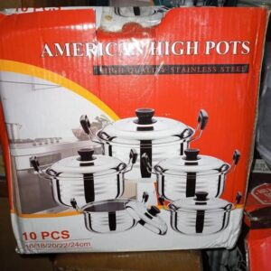American High pots (10pcs)