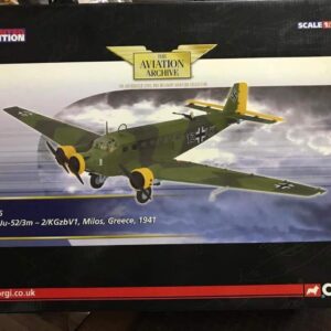 Corgi Junkers Ju-52/3m-2/KGzv1, Milos, Greece,1941 1:72 scale