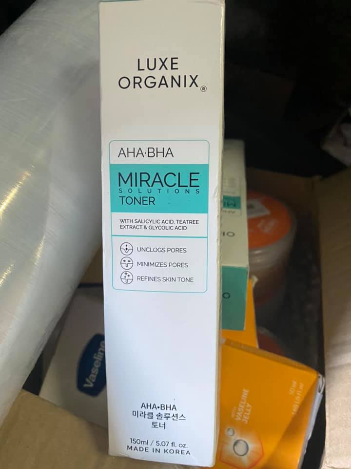Luxe organix miracle toner