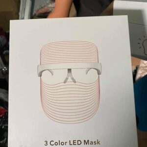3 color LED mask