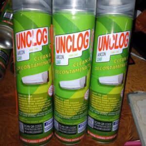 Unclog aircon cleaner