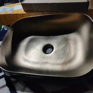 Concrete Oval Sink Washbasin